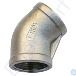 Stainless Steel 45° Elbow F/F