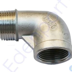 Stainless Steel 90° Elbow M/F