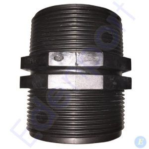 Poly Hex Nipples - Threaded